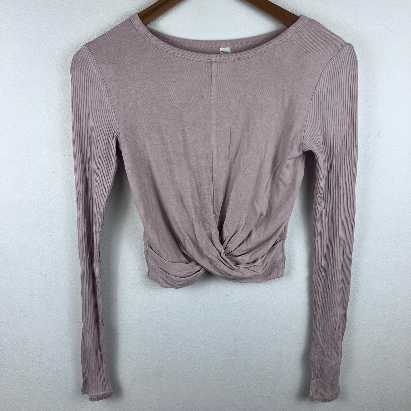 NEW Alo Cover Long Sleeve Top - Pale Mauve