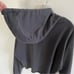 Adidas Black Holiday Shimmer Graphic Crop Hoodie