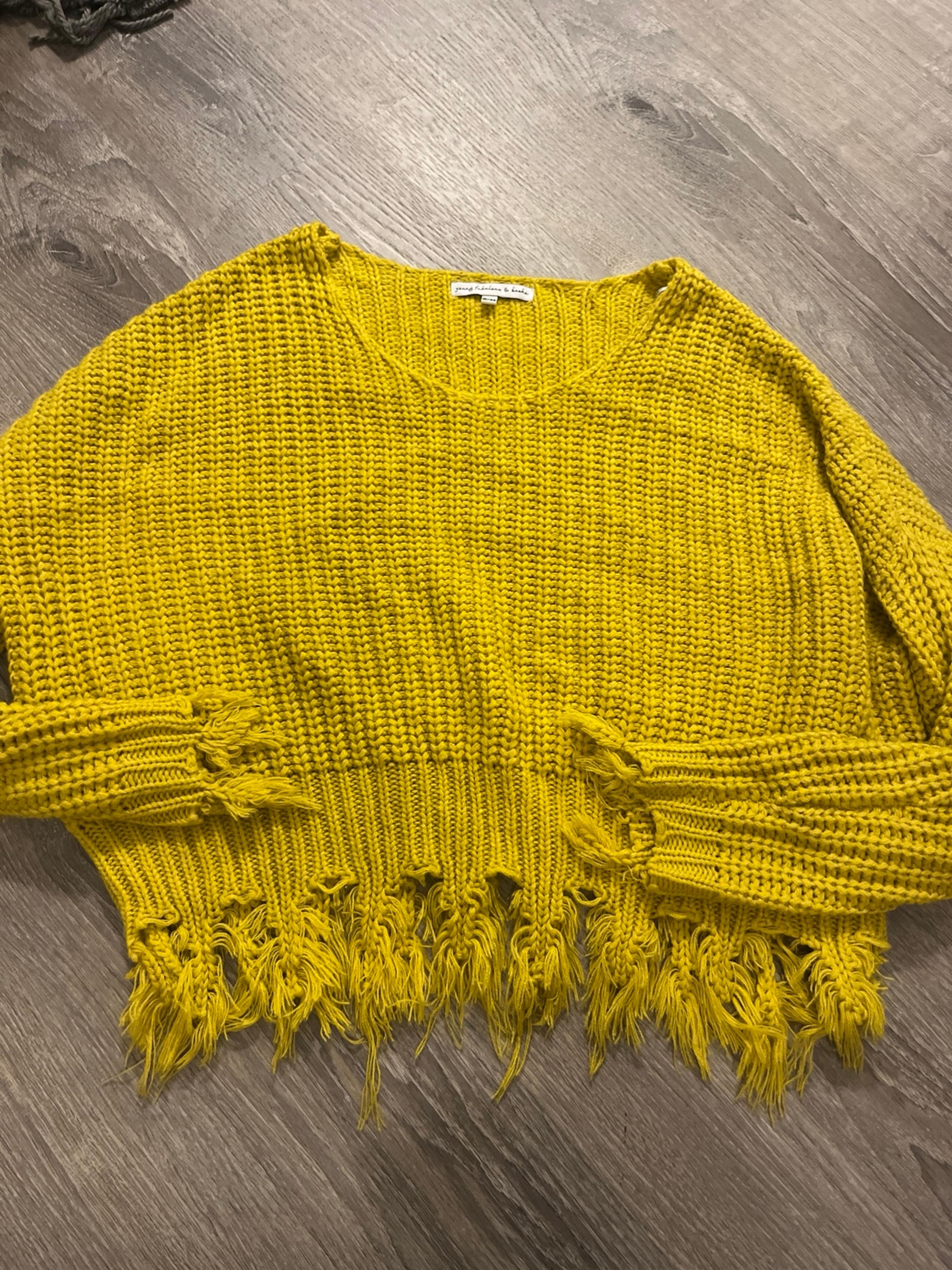 Women’s Yellow Sweater