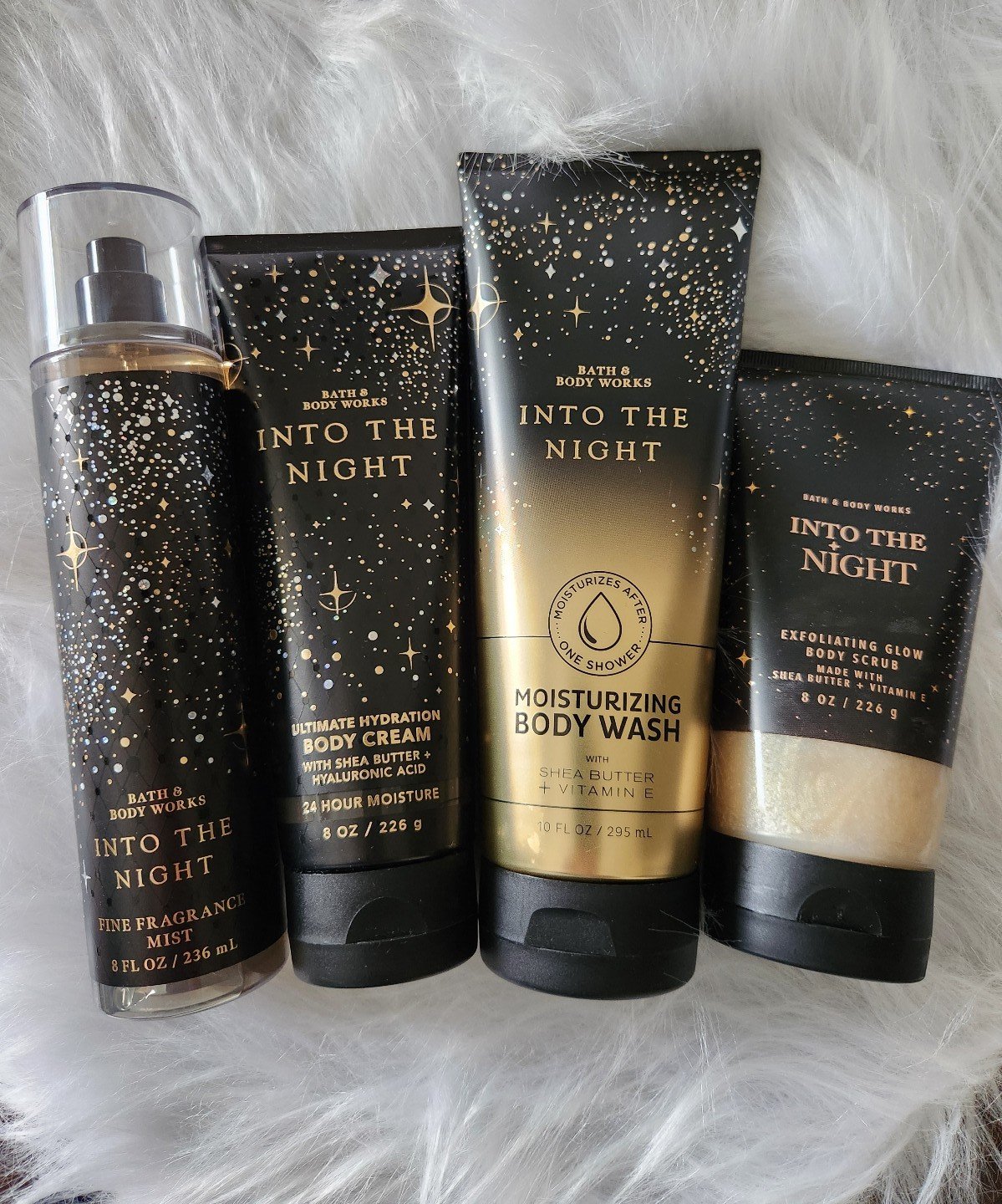 Bath & Body Works Into The Night Body Care 4pc