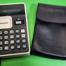 VINTAGE 1974 Panasonic 885 Electronic Calculator in Original Case