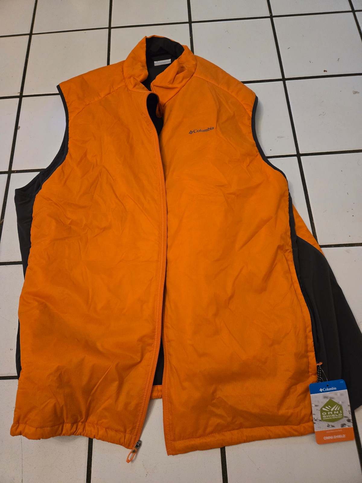 Columbia Omnishield vest orange XXL