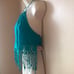 Fancy fringed halter