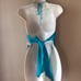 Fancy fringed halter