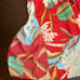 True Destinations Womens Swim Jumpsuit Sz XS Tropical Strapless Beach Coverup