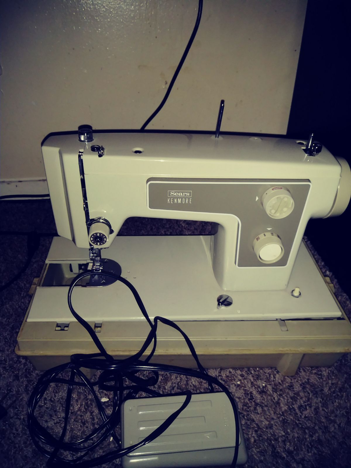 Vintage Sear Kenmore sewing machine