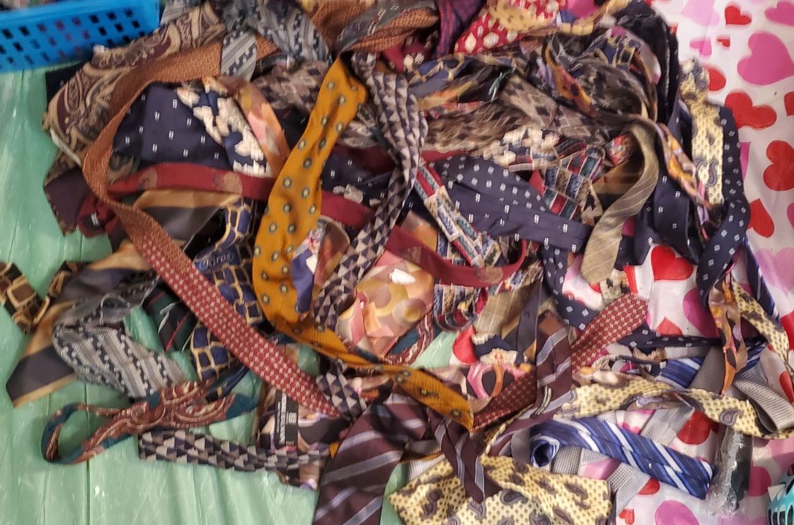 Huge lot of designer ties over 2 pounds