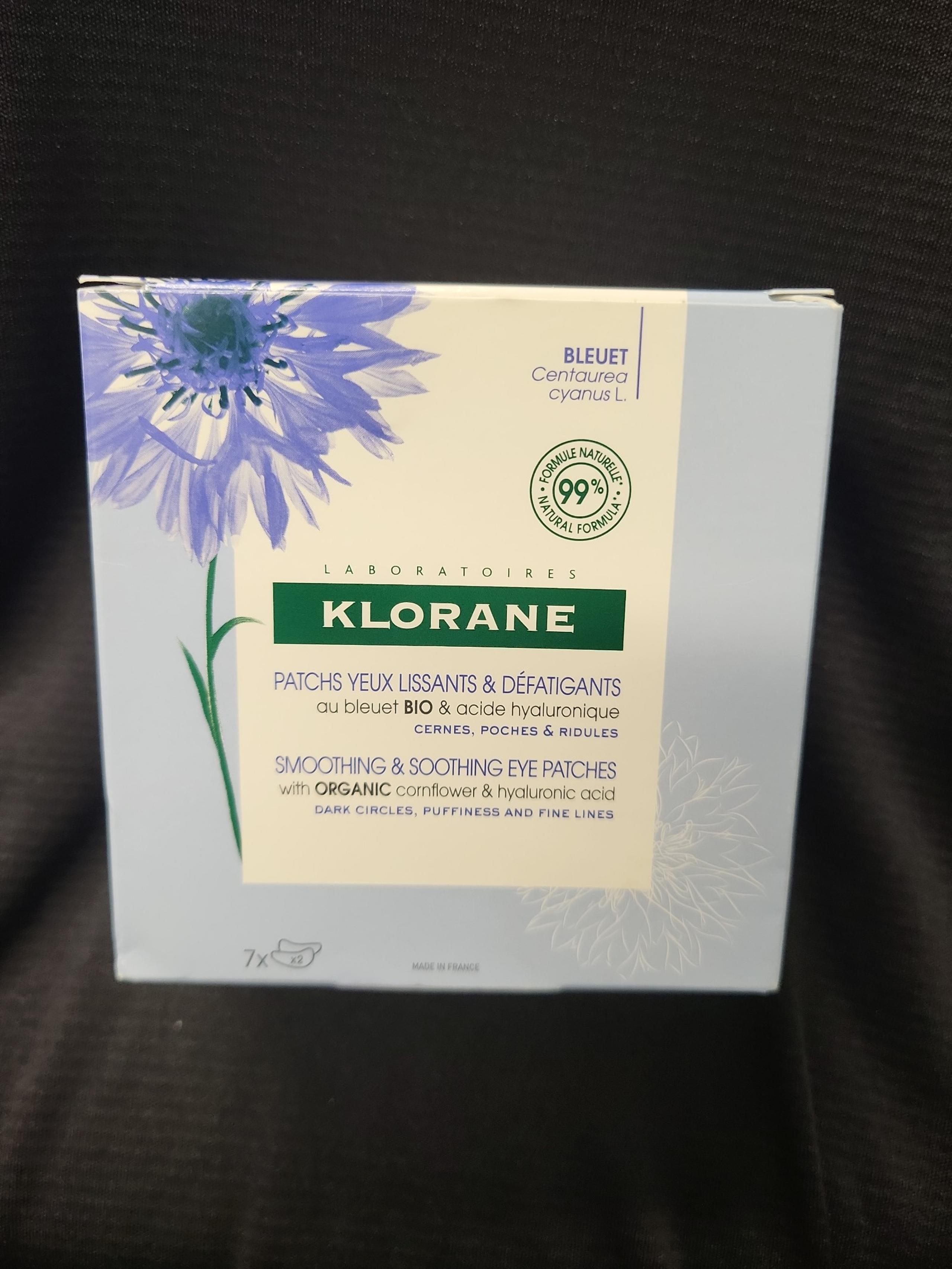 Klorane Smoothing and Soothing Eye Patches