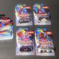 Hot Wheels SpiderMan Lot of 5 Marvel cars