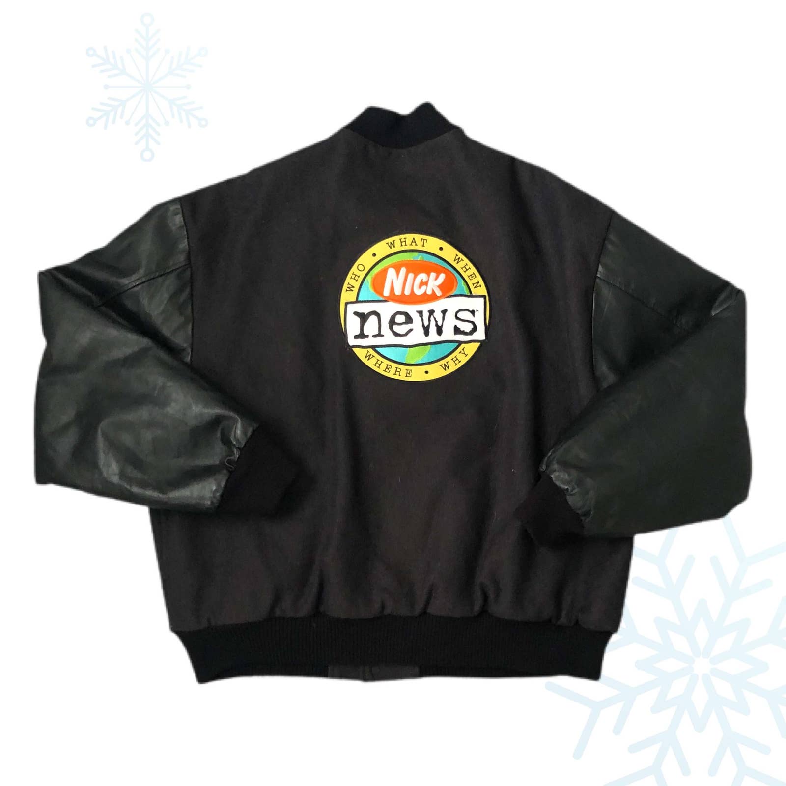 Vintage Nickelodeon Nick News Jacket (XL)