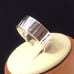 Men’s Wavy Band Ring Sterling Silver 9.6g Size 10.75 New
