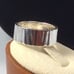 Men’s Wavy Band Ring Sterling Silver 9.6g Size 10.75 New