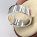 Men’s Wavy Band Ring Sterling Silver 9.6g Size 10.75 New