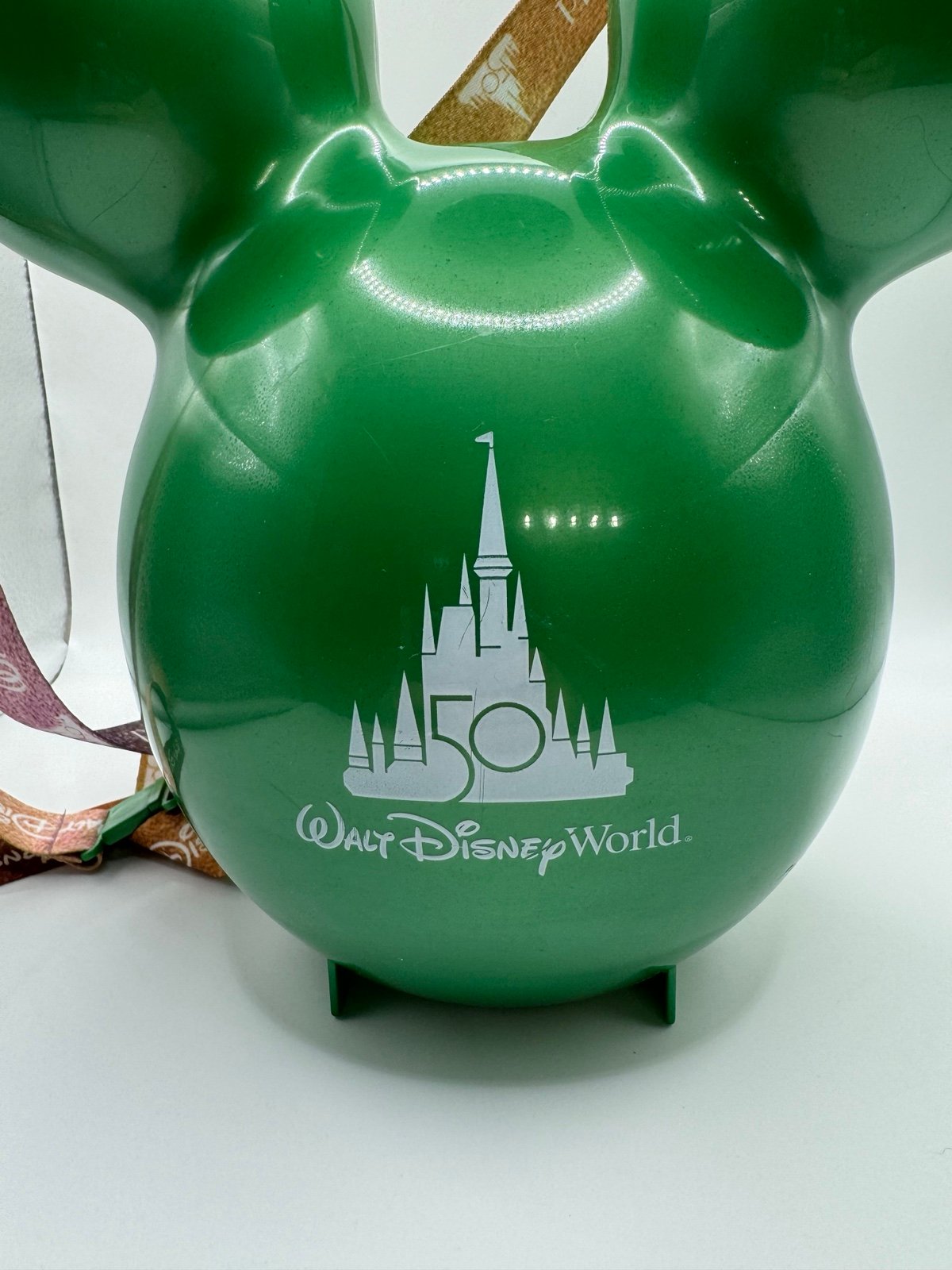 WDW 50th Green Popcorn Bucket