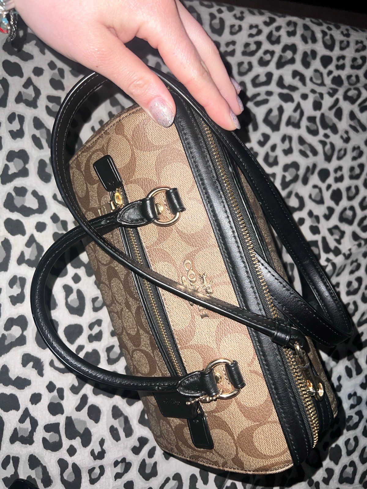 Rowen satchel coach purse