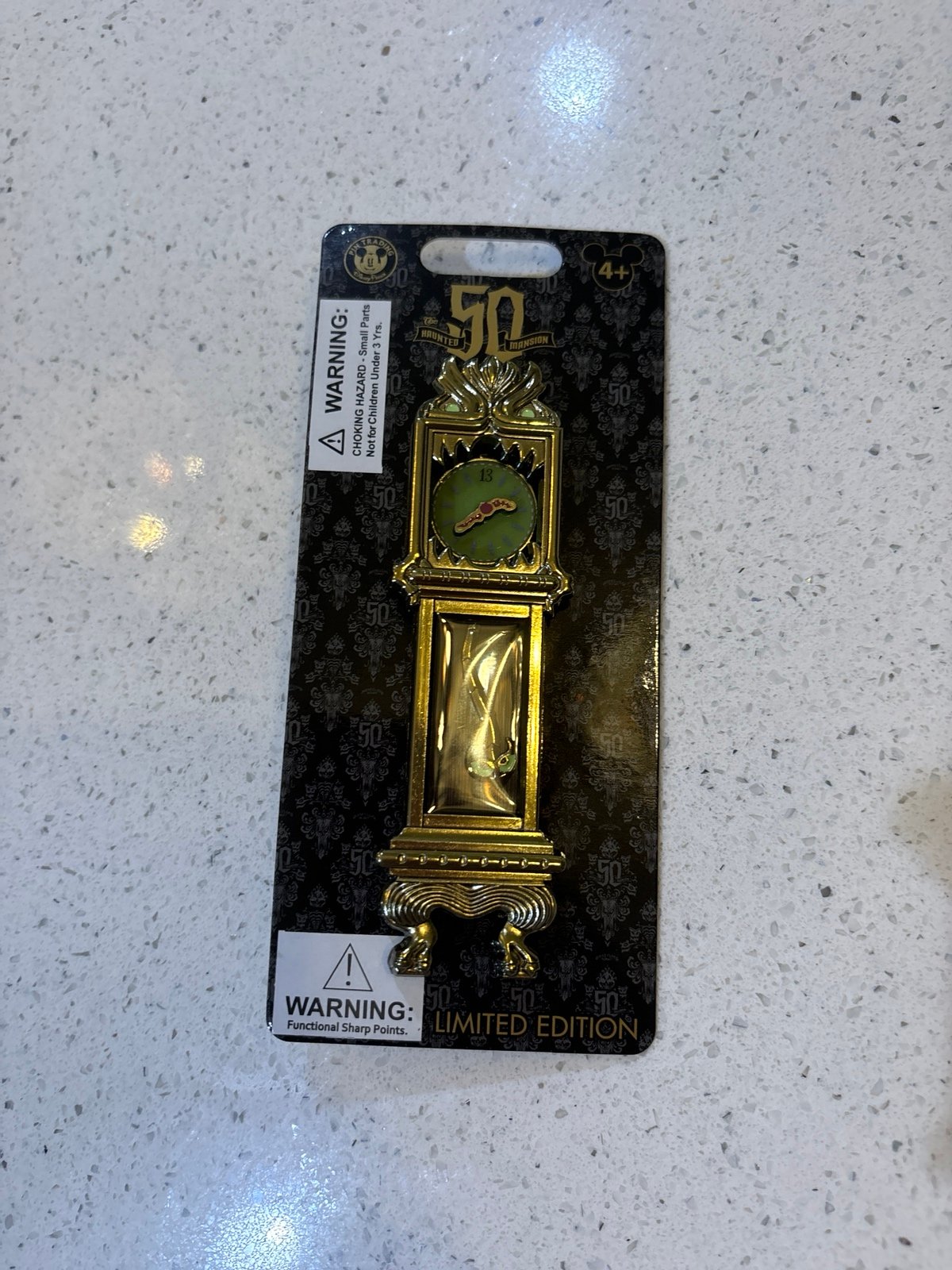 Disney DLR - Haunted Mansion 50th Anniversary - Clock