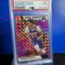 Panini Cameron Johnson psa 9