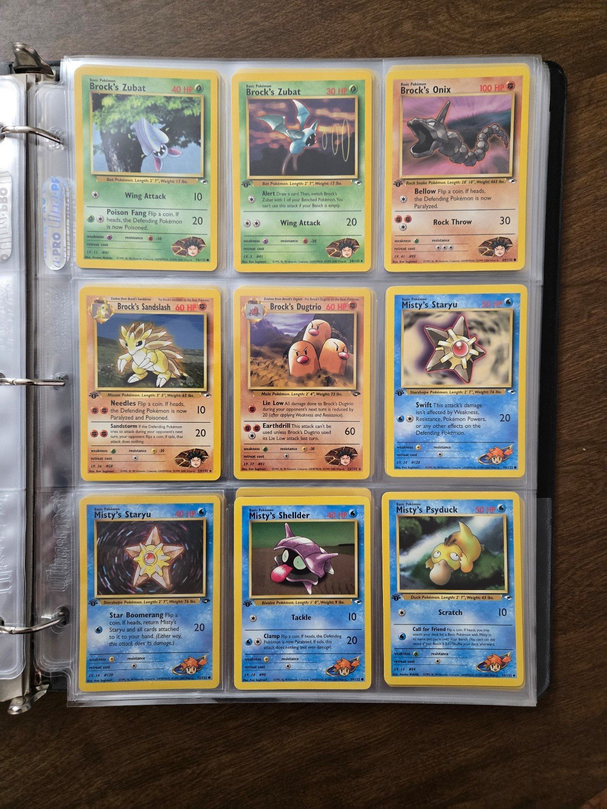 Pokemon Vintage Gym Heroes / Gym Challenge Collections