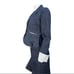 Denim Armani Collezioni Asymmetrical Ruffle Skirt Suit & Jacket Set Both Size 6