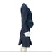 Denim Armani Collezioni Asymmetrical Ruffle Skirt Suit & Jacket Set Both Size 6