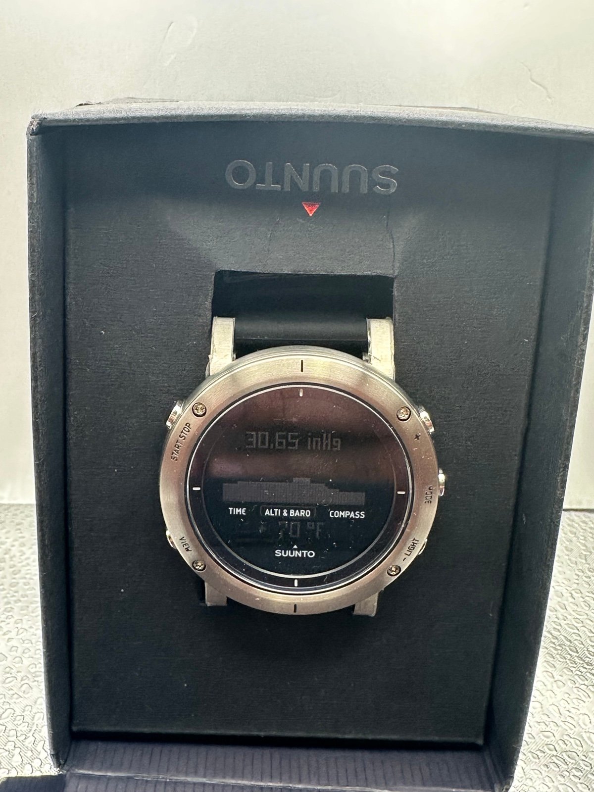 Suunto Men's Outdoor Watch Core Brushed Steel