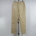 Hugo Buscati Cream Leather Pants
