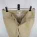 Hugo Buscati Cream Leather Pants
