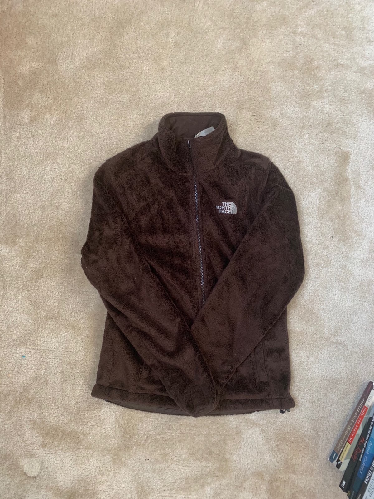Brown North Face Fleece