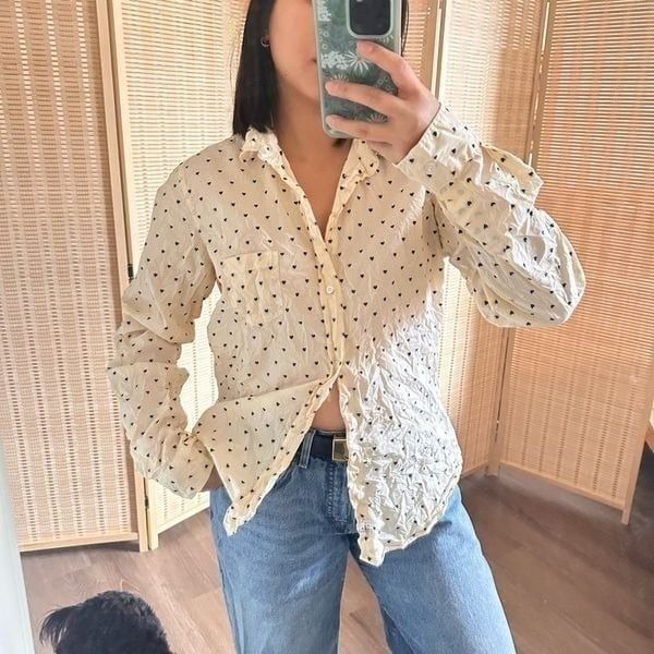 Frank & Eileen crinkle Barry shirt