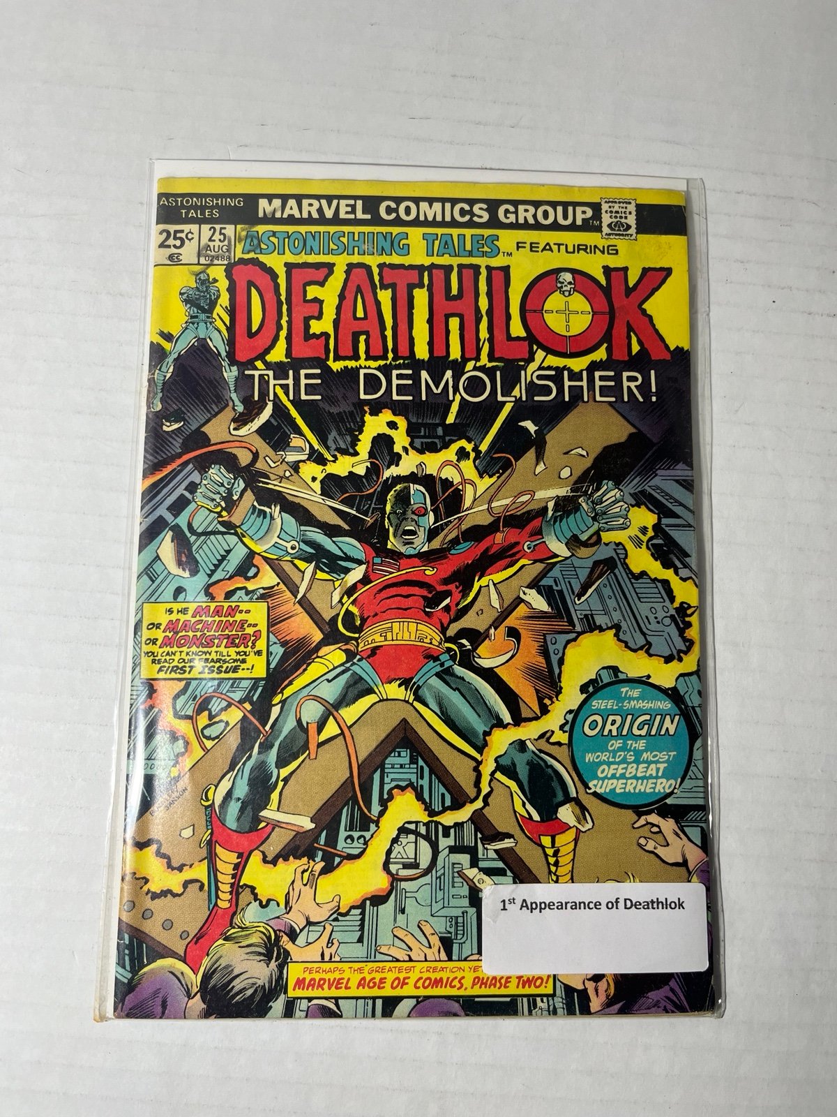Astonishing Tales #25 First Deathlok Appearance 1st George Perez Art
