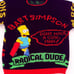 Vintage Simpsons Bart Skateboard Knit Sweater Kids Don't Have A Cow Missing Tag