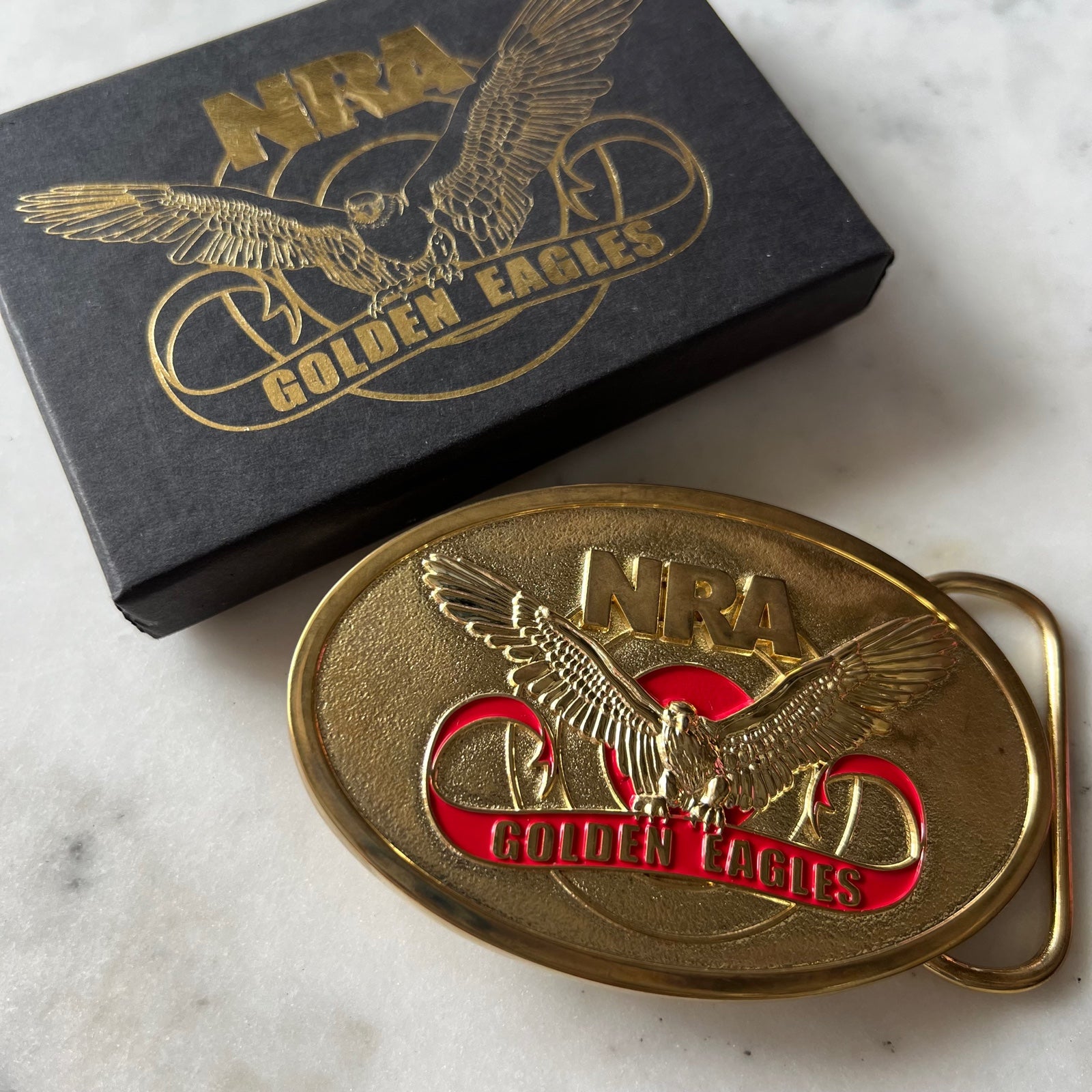 NIB Vintage Limited Edition NRA Belt Buckle