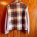 ANNIEWEAR Polar Kiss Plaid Teddy Jacket Pink Sleeve Cozy Oversizes S
