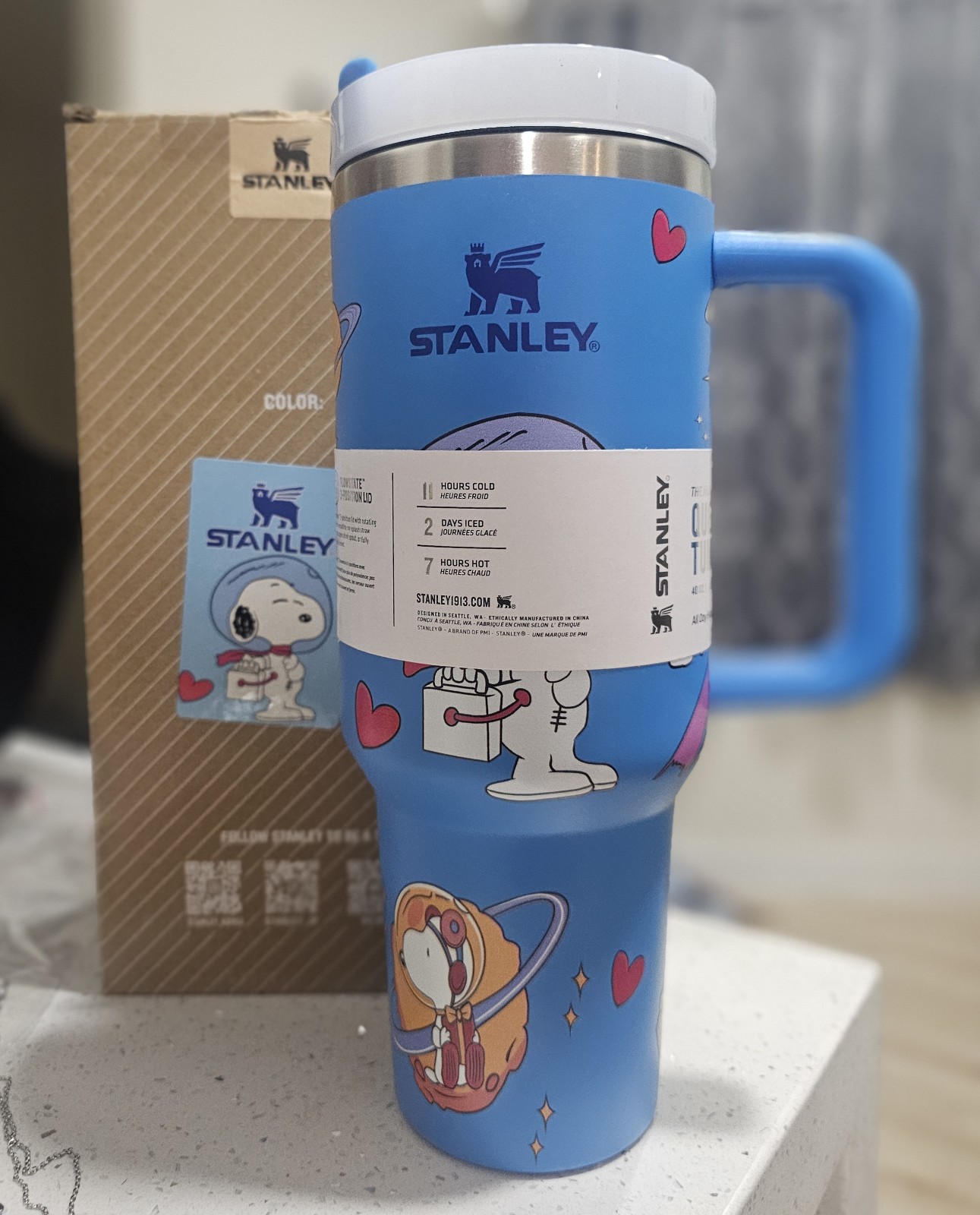 Stanley 40oz Snoopy Them Thermos