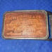 Vintage Levis Strauss Leather Buckle Brass Metal 3.5 by 2