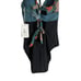 Carve Designs Dahlia Recycled Floral Colorblock Blue Black One Piece Swimsuit M
