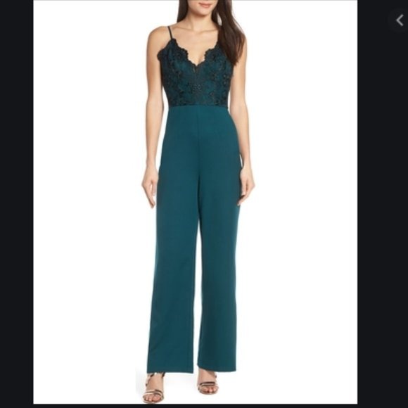 Chi Chi London Embroidered Jumpsuit