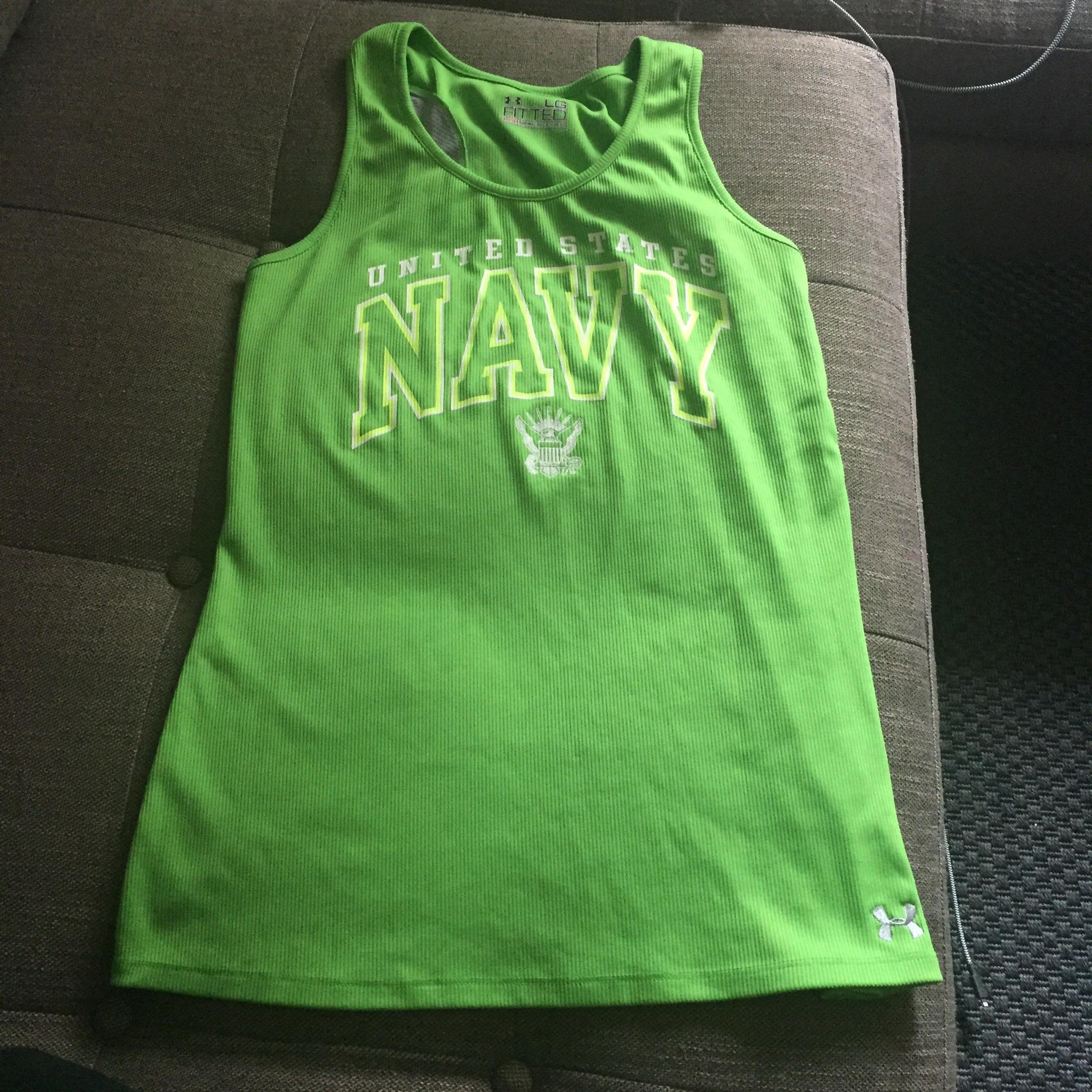 Underarmour Navy workout Tank Large