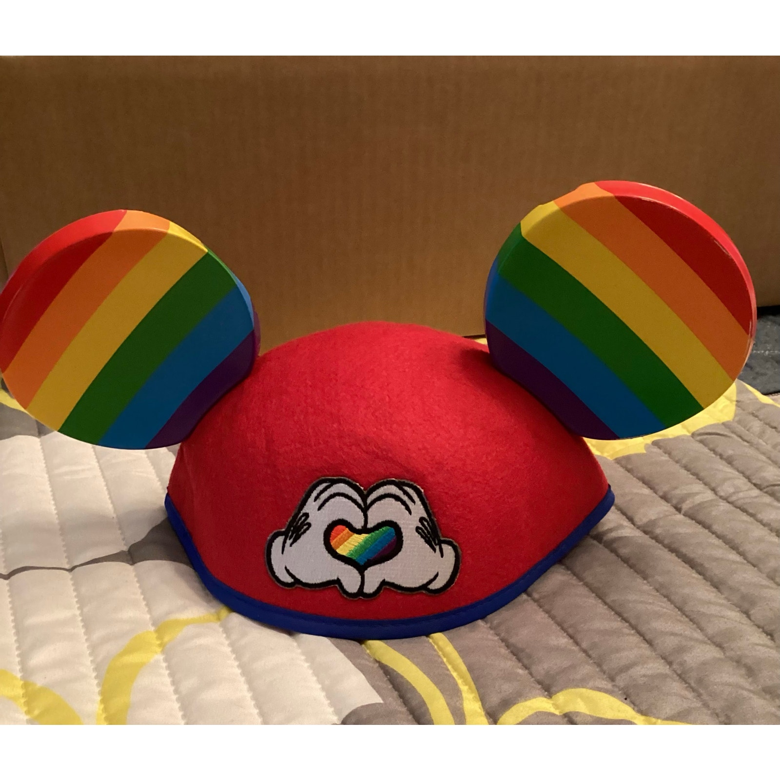 NWT Disney Parks Disney Pride Collection Ears Hat Mickey Mouse LGBT+ Rainbow