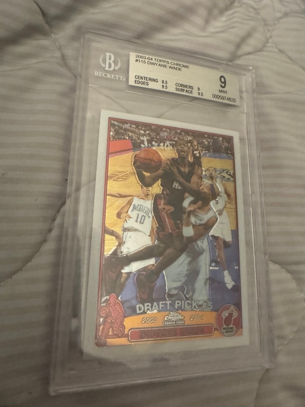 Topps Chrome Dwayne Wade # 115