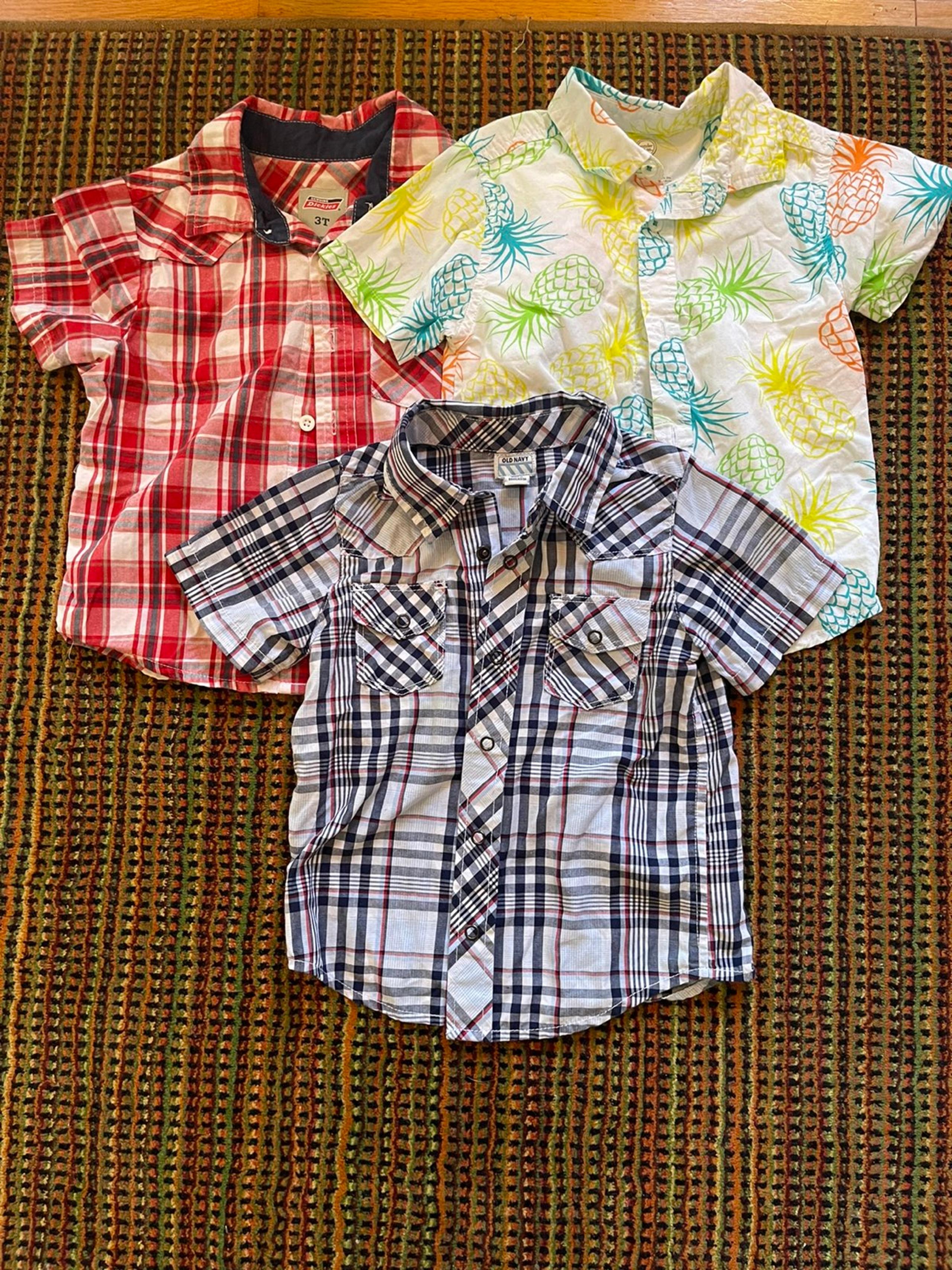 3T Boys Button Ups