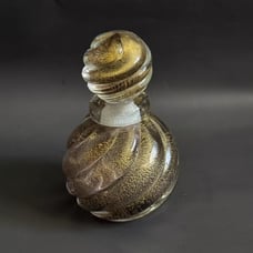 Archimede Seguso Murano Glass Bottle