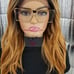 Beautiful honey blonde human lace wig