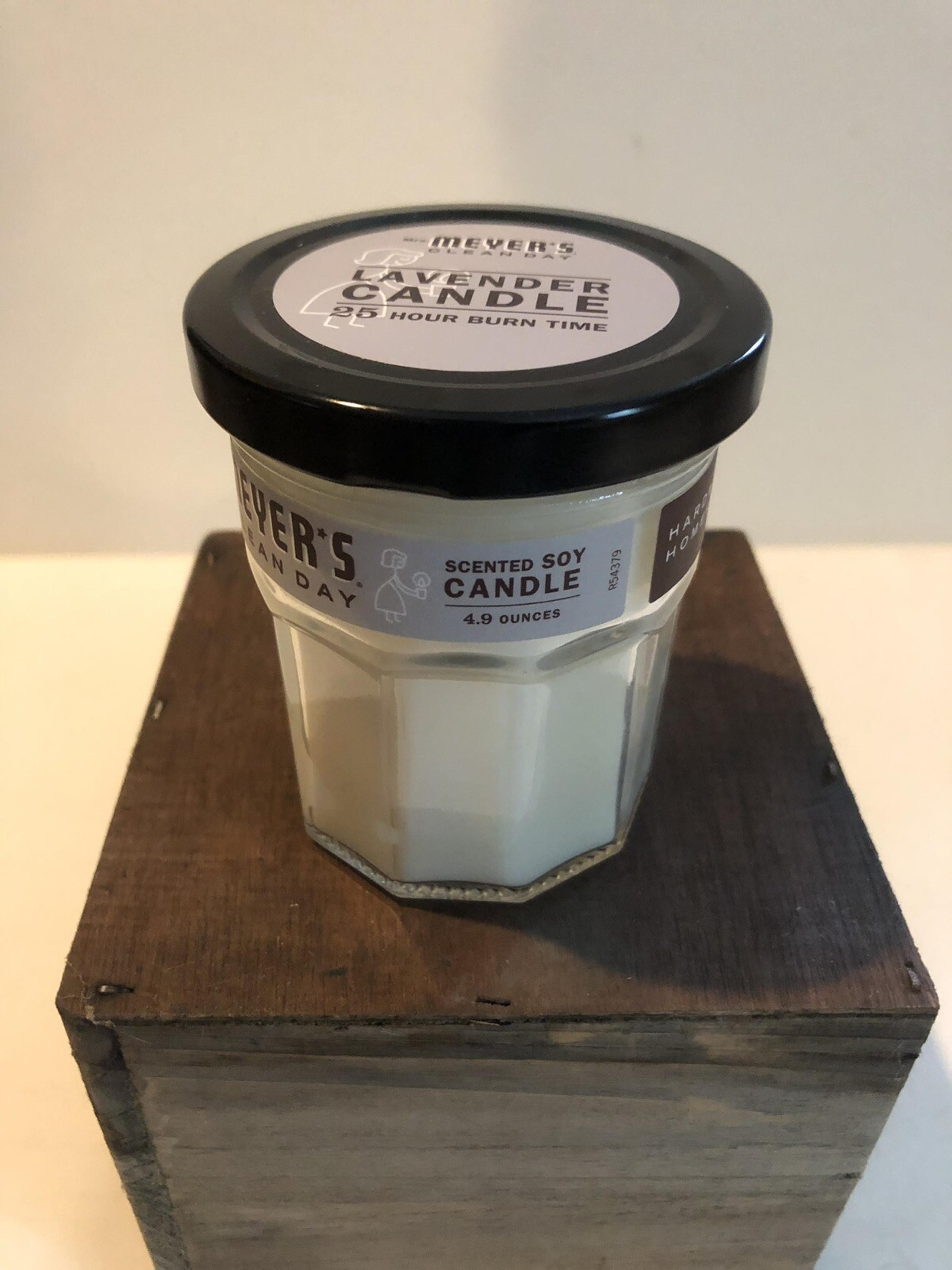 New Mrs. Meyer’s Clean Day Lavender Soy Candle 4.9 Oz 25 Hour Burn