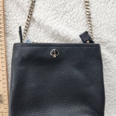 Kate Spade Polly Small Convertible Crossbody Bag black chain The Polly Small