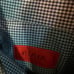 Isaia Napoli Spiral Tie Dye Shirt Neck Size 16 Size Large Rainbow Dress Plaid