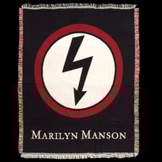 Marilyn Manson Woven Blanket