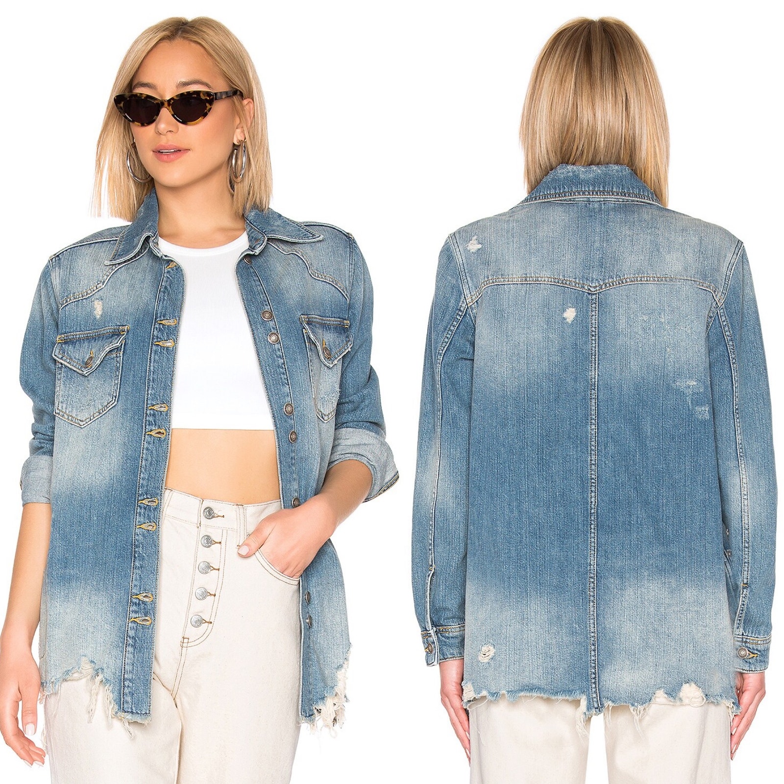 Free People Moonchild Shirt Jacket……………………………………………………