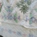 LL BEAN QUILT cotton FLOWERS 85 x 82 VINTAGE