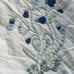 LL BEAN QUILT cotton FLOWERS 85 x 82 VINTAGE